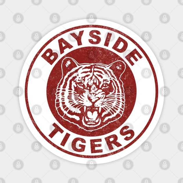 Bayside Tigers - vintage logo Magnet by BodinStreet