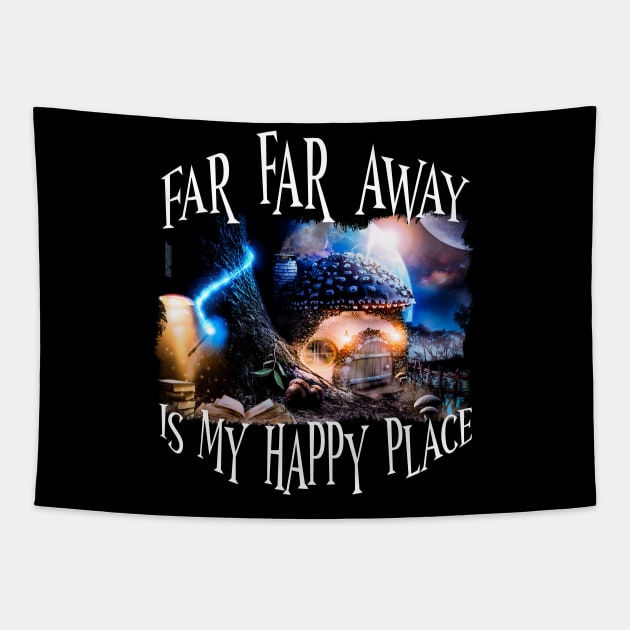 My Happy Place Tapestry by Shwajn-Shop