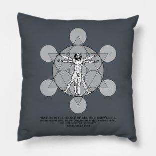 VITRUVIAN MAN Pillow