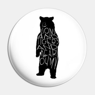 Bears Oh My Pin