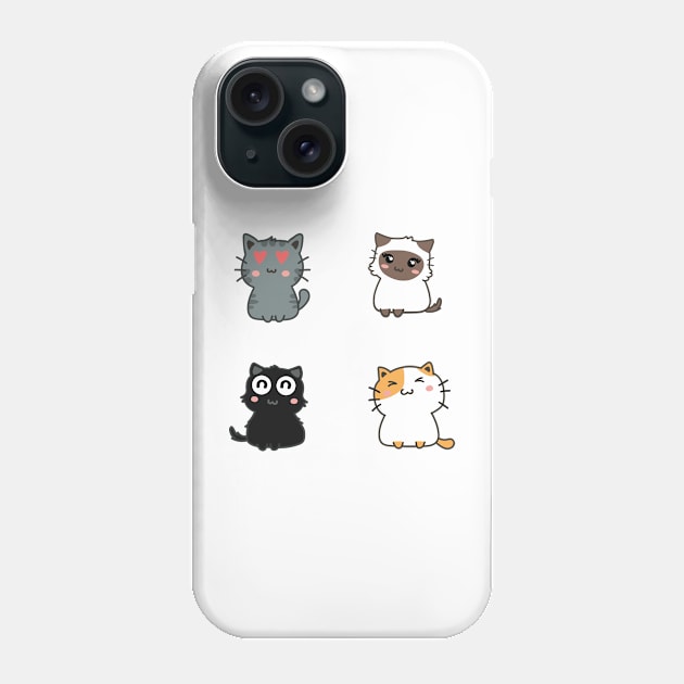 Kittens Phone Case by edwardecho