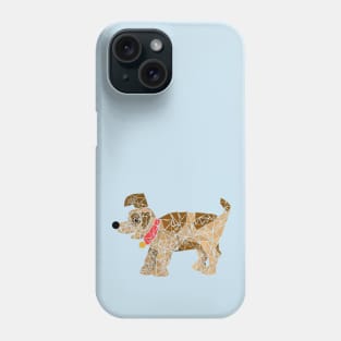 Geometric dog Phone Case