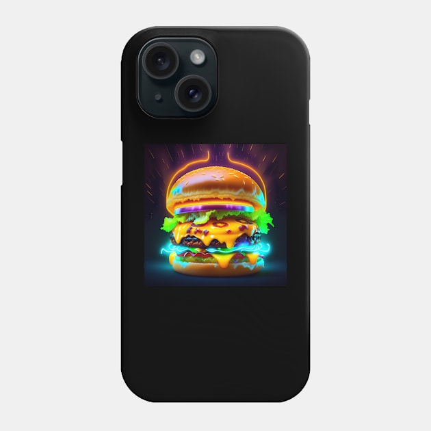 Burger Phone Case by Grafititee