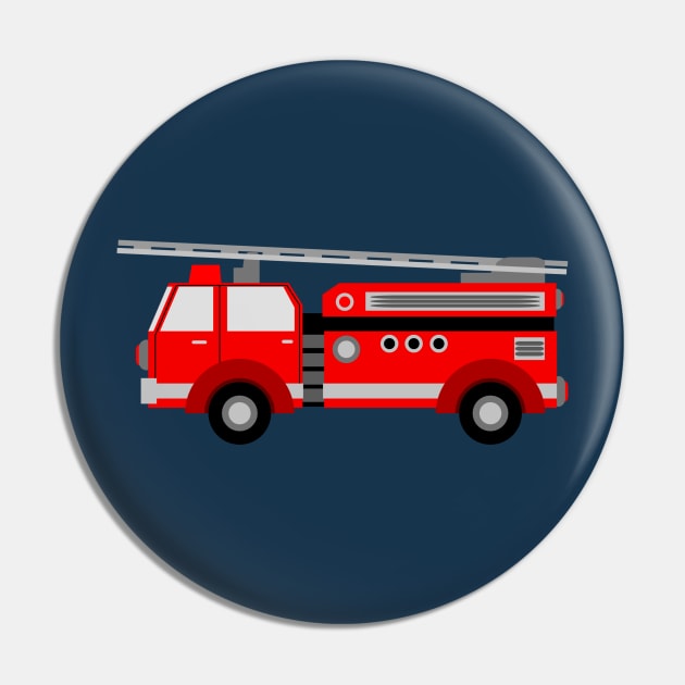 Kids Fire Truck For Boys & Girls Pin by Pine Hill Goods