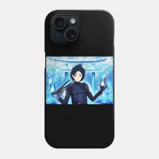 Edward Scissorhands Anime Version Phone Case