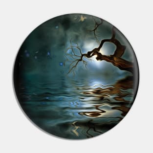 Tree in flooded lands Pin