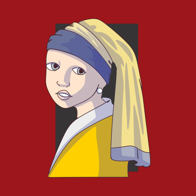 The Girl With The Pearl Earring by BiViAmorim