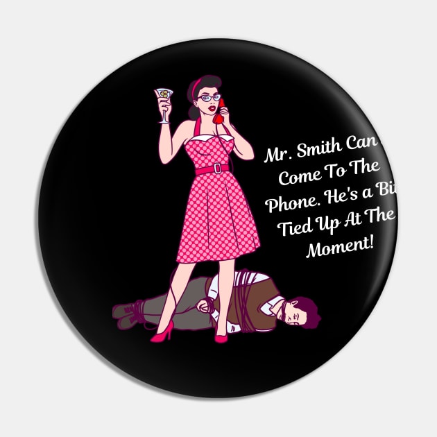 Mr. Smith Pin by Mad Ginger Entertainment 