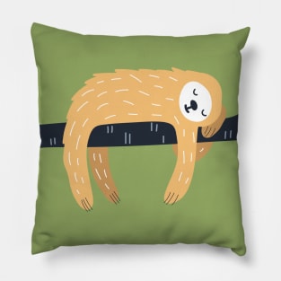 Cute Sleeping Sloth Pillow