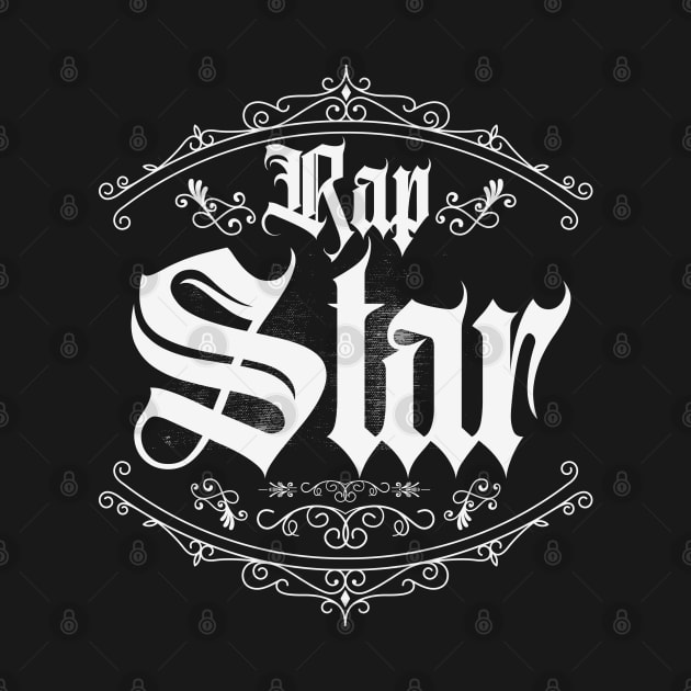 Rap Star Classic by CTShirts