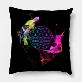 Flower Of Life Pillow