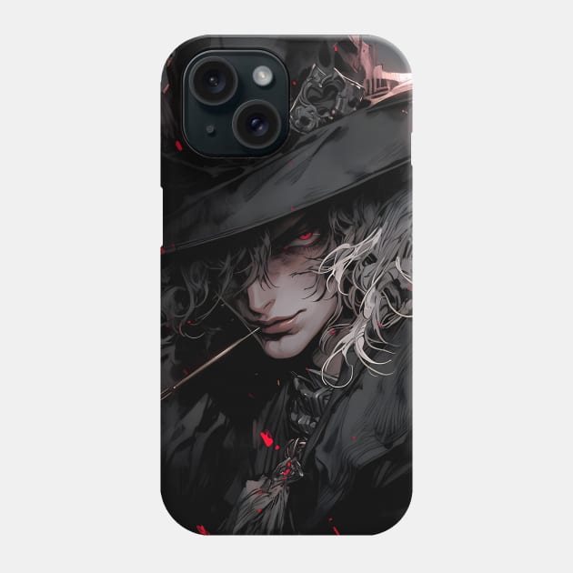 Hunters of the Dark: Explore the Supernatural World with Vampire Hunter D. Illustrations: Bloodlust Phone Case by insaneLEDP