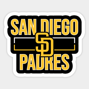 Slam Diego - (Gold) - The Friar Faithful Sticker for Sale by The