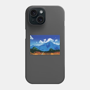 Hiroshi Nagai - ELV Alps by Hiroshi Nagai  - the mountain by Hiroshi Nagai Phone Case