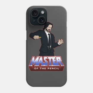 MASTER OF THE PENCIL Phone Case