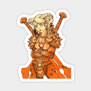 Draenei warrior Magnet