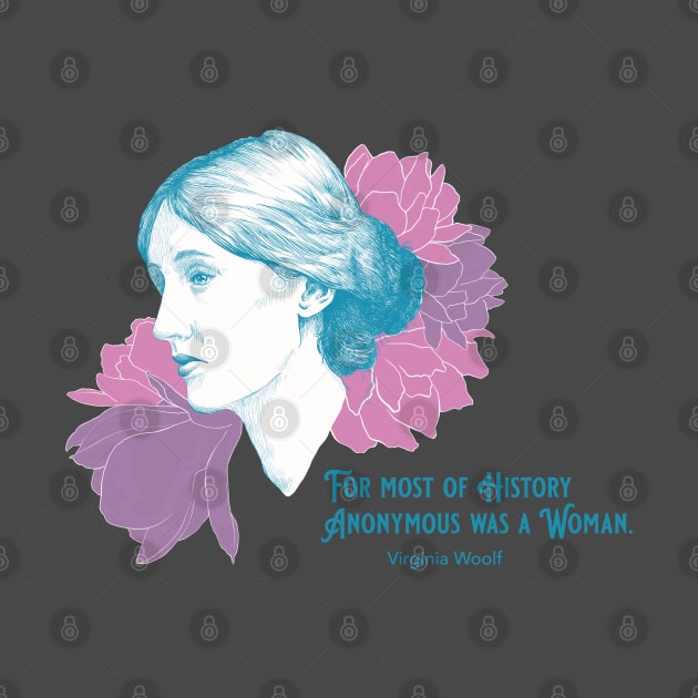 Virginia Woolf  - Anonymous by witchcave