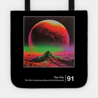 The Orb's Adventures Beyond the Ultraworld / Minimal Graphic Artwork Tote