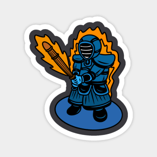 Cute Cartoon Kendo Magnet