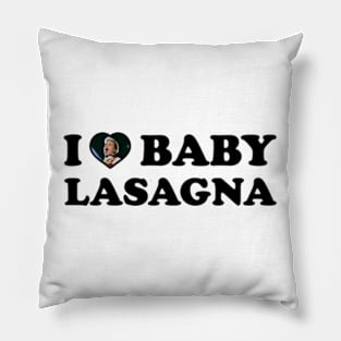 I Love Baby Lasagna Pillow