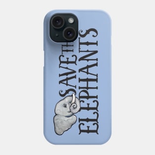 Save the Elephants Phone Case