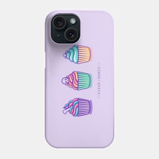 Three creepy cupcakes Phone Case