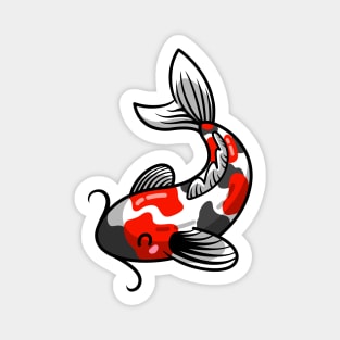 Kawaii Cute Japanese Koi Carp Fish Magnet