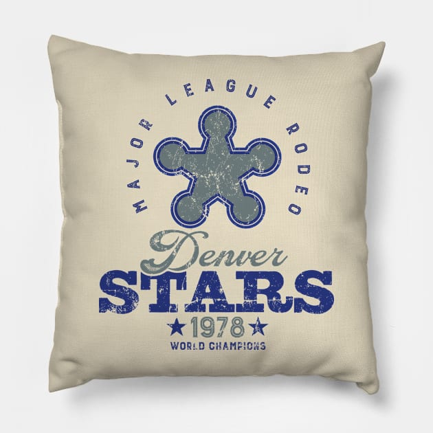 Denver Stars Pillow by MindsparkCreative