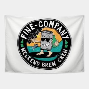 Weekend Brew Crew Too Tapestry