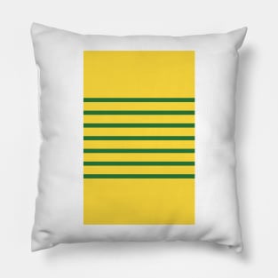 Glasgow Celtic 2013/2014 Retro Yellow Green Hoops Pillow