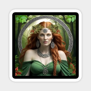 Celtic Goddess Danu Magnet