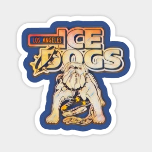 Los Angeles Ice Dogs Hockey Magnet