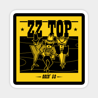 Retro Zz Top 2 Magnet