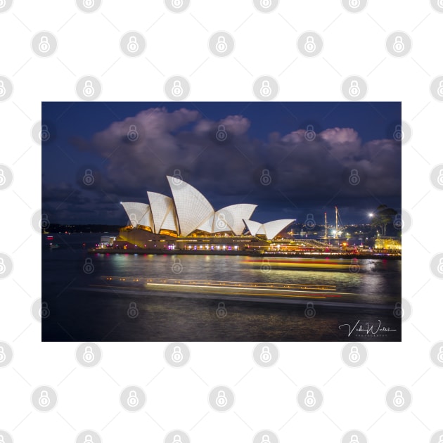 The Sydney Opera House, Sydney, NSW, Australia. by VickiWalsh