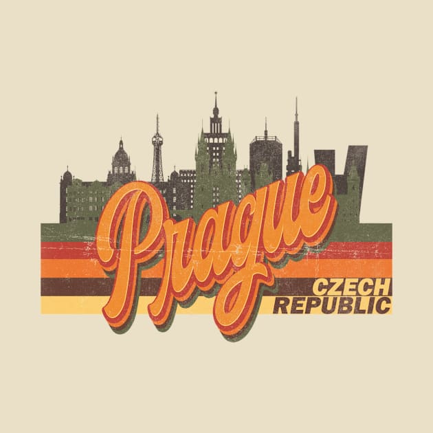 Prague Czech Republic Retro Vintage by Happy as I travel