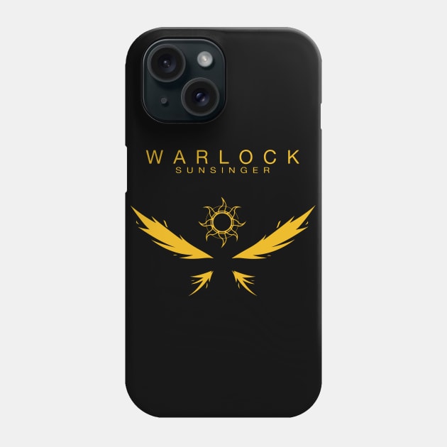 Warlock - Sunsinger Phone Case by GraphicTeeShop