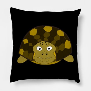 Mr Slow Turtle Pillow