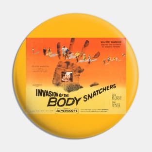 Invasion of the Body Snatchers Movie Poster Pin