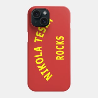 Nikola Tesla Rocks Phone Case