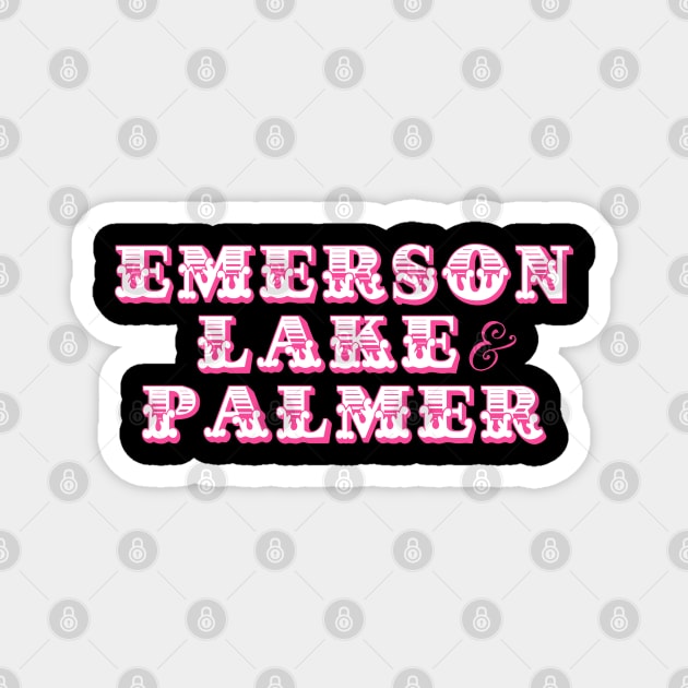 Emerson Lake and Palmer Magnet by MichaelaGrove