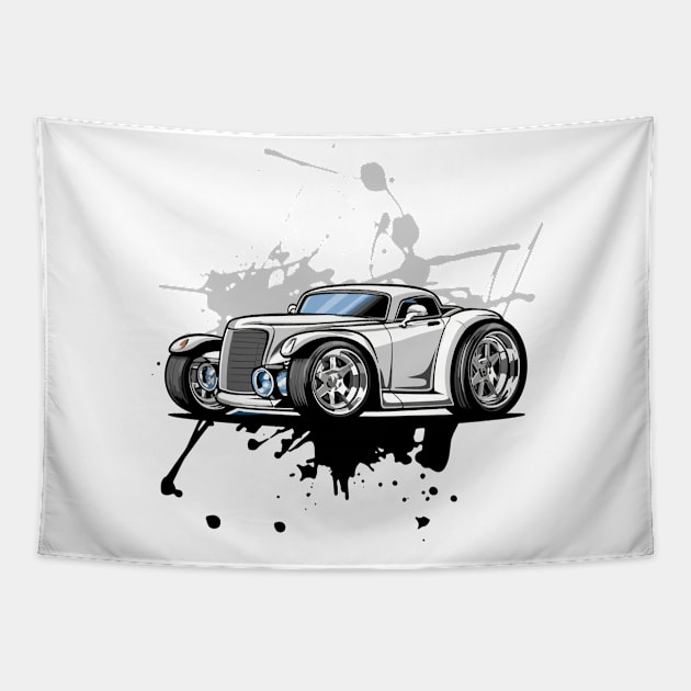 Customized Classic Cars Tapestry by irfankokabi