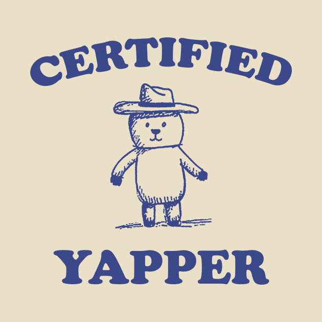 Certified yapper Shirt, Y2K Iconic Funny It Girl Meme by ILOVEY2K