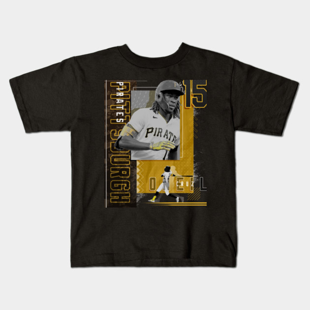 Oneil Cruz Baseball Paper Poster Pirates 2 - Oneil Cruz - T-Shirt