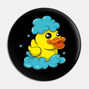 Cute Bath Duck Funny Soap Maker Pin