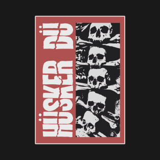 Husker Du Skulls // Fanmade T-Shirt