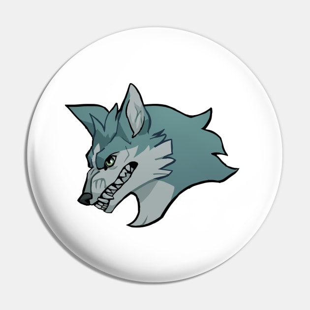 Shirou Ogami Wolfform Pin by Netoey