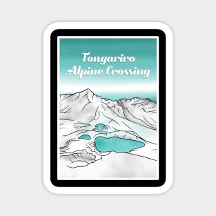 Tongariro Alpine Crossing Magnet