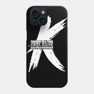 nick name K Phone Case