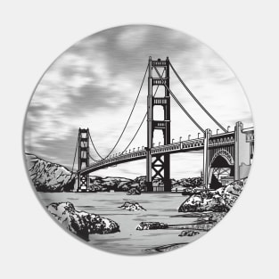 Golden Gate Bridge Pin