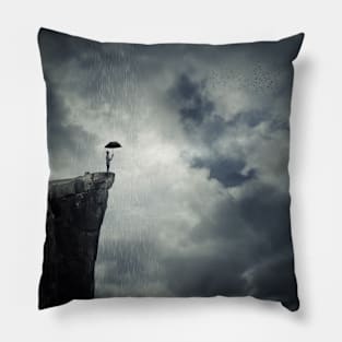 Calling the rain Pillow